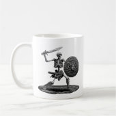 Mug Squelette avec épée et bouclier (Gauche)
