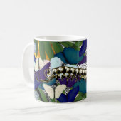 Mug Squelette botanique vintage (Devant gauche)