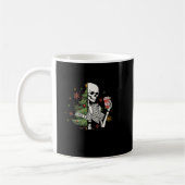 Mug squelette café de noël (Gauche)