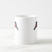 Mug Squelette Coeur main signe Valentines Jour Classiq (Centre)