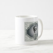 Mug Squelette dans le miroir (Devant droit)