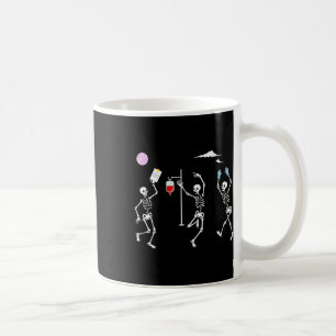 Mug Squelette dansant infirmière drôle squelette Hallo