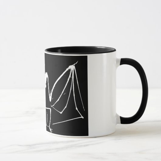 Mug Squelette de batte (Droite)