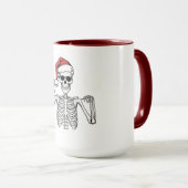 Mug Squelette de bonbons de Noël (Devant droit)
