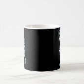 Mug Squelette de Carlin Halloween (Centre)