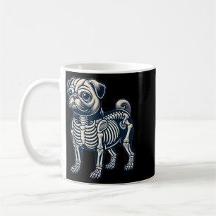 Mug Squelette de Carlin Halloween