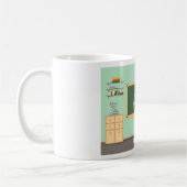 Mug Squelette de cours de science (Gauche)