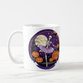 Mug Squelette de danse d'Halloween, meilleur cadeau d'