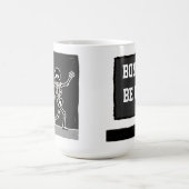 Mug Squelette de danse drôle Bone to Be Wild Halloween (Centre)