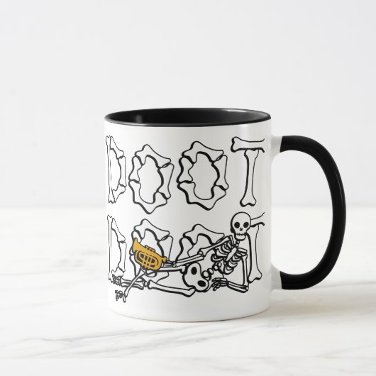 Mug Squelette de Doot Doot (Droite)