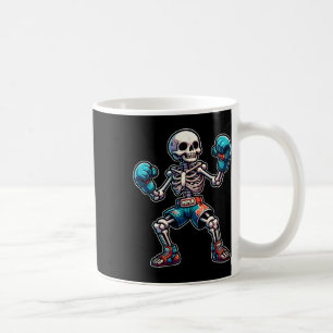 Mug Squelette de kickboxing Kickboxeur Muay Thai Comba