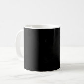 Mug Squelette de licorne halloween gothique effrayant  (Devant gauche)