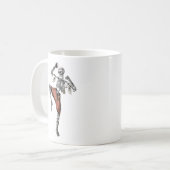 Mug Squelette de Muay Thai (Devant gauche)
