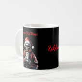 Mug Squelette de Noël effrayant de la saison des terre (Devant gauche)