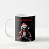 Mug Squelette de Noël effrayant de la saison des terre (Gauche)