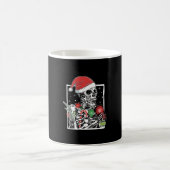 Mug Squelette de Noël Smiling Crâne Boire Café S (Centre)