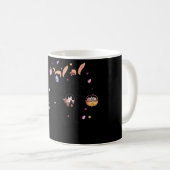 Mug Squelette de Pâques dansant (Devant droit)