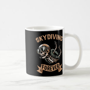 Mug Squelette de parachutisme en parachutisme - Sky Su