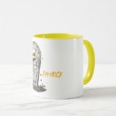 Mug Squelette de pierre éffrayante (Devant droit)