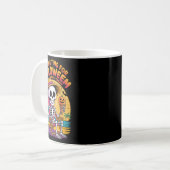 Mug Squelette De Plage Avec Crème De Glace Halloween C (Devant gauche)