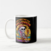 Mug Squelette De Plage Avec Crème De Glace Halloween C (Gauche)