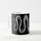 Mug Squelette de serpent glissant (Devant gauche)