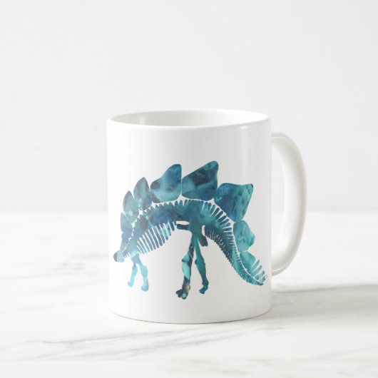Mug Squelette de Stegosaurus (Devant droit)