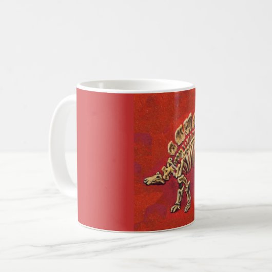 Mug Squelette de Stegosaurus (Devant gauche)