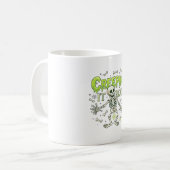 Mug Squelette de véritable araignée d'Halloween de cré (Devant gauche)