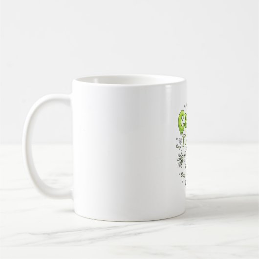 Mug Squelette de véritable araignée d'Halloween de cré (Gauche)