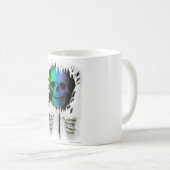 MUG SQUELETTE DÉCHIRÉ (Devant droit)
