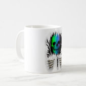 MUG SQUELETTE DÉCHIRÉ (Devant gauche)