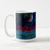 Mug Squelette d'Halloween à Graveyard (Gauche)