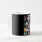 Mug Squelette d'infirmière (Devant gauche)
