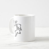 Mug Squelette drôle (Devant gauche)