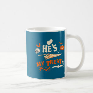 Mug Squelette drôle astucieux Halloween couples assort