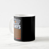 Mug Squelette drôle ayant un Ll pour le thé du 100e jo (Devant gauche)
