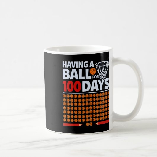 Mug Squelette drôle ayant un Ll pour le thé du 100e jo (Droite)