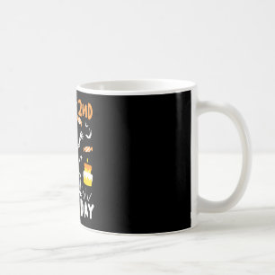 Mug squelette drôle d'enfants pour un 2ème anniversair