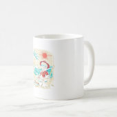 Mug Squelette Drôle d'Été (Devant droit)