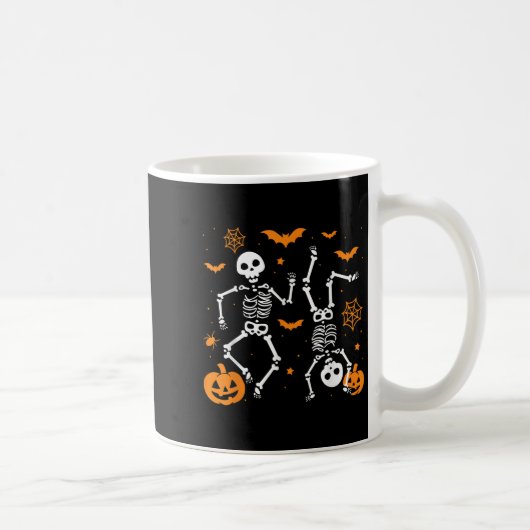 Mug Squelette drôle d'Halloween de Trump (Droite)