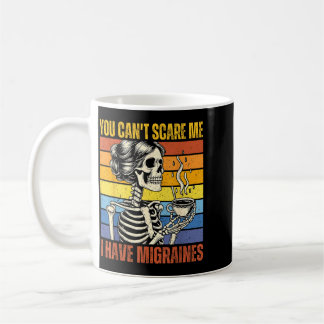 Mug Squelette Drôle Migraine Sensibilisation Mal de Tê
