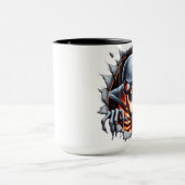 Mug squelette effrayant (Centre)