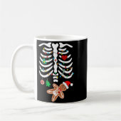 Mug Squelette en pain d'épice de maternité de Noël (Gauche)