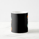 Mug Squelette faisant du cheval danse Dab Dinosaure T (Centre)