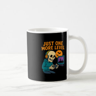 Mug Squelette Gamer – Juste un niveau de plus