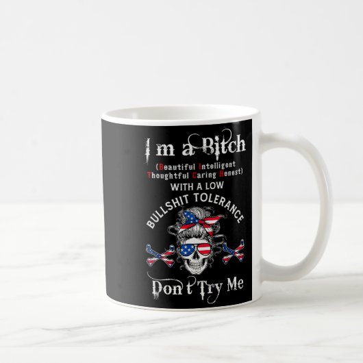 Mug Squelette Génération X Je Suis Un Squelette Intell (Droite)
