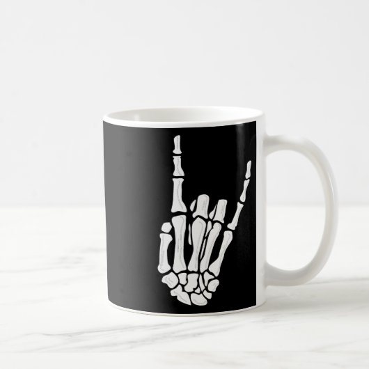 Mug Squelette Gesture main - Rocher Squelette Main - H (Droite)
