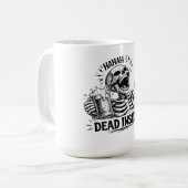 Mug Squelette Haha Mort à l'Intérieur (Devant gauche)