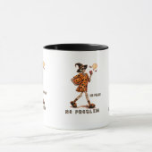 Mug Squelette Halloween - Pas de Pouls Pas de Problème (Centre)